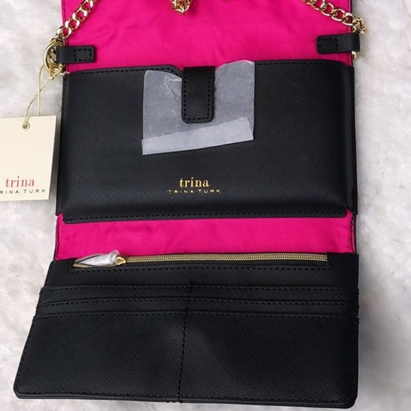 Trina Turk Pretty Flower Mini Phone-Case Crossbody - Picture 7 of 14